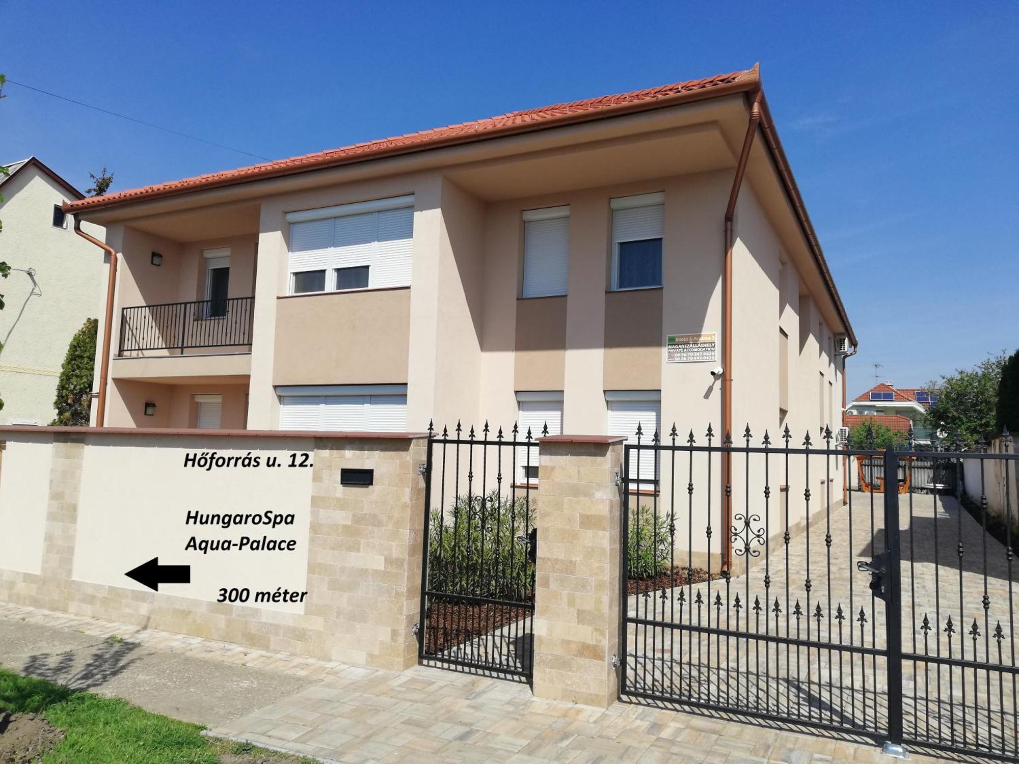 Imola Es Andrea Apartmanhaz 3 Hajdúszoboszló Zewnętrze zdjęcie