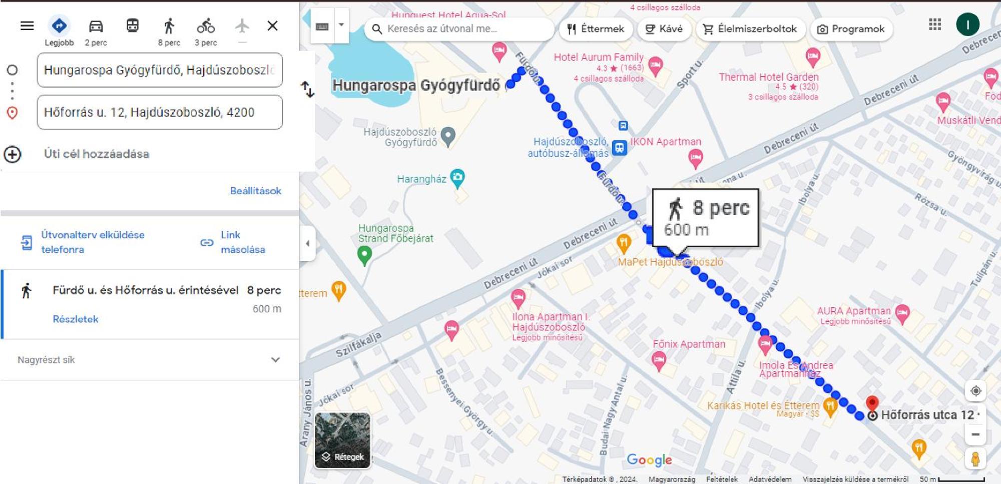 Imola Es Andrea Apartmanhaz 3 Hajdúszoboszló Zewnętrze zdjęcie